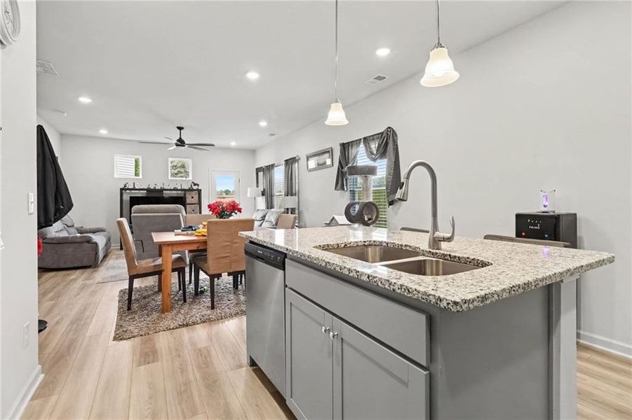 Furnished interior view inside a new home in Longbrooke, Rome (Image 14).
