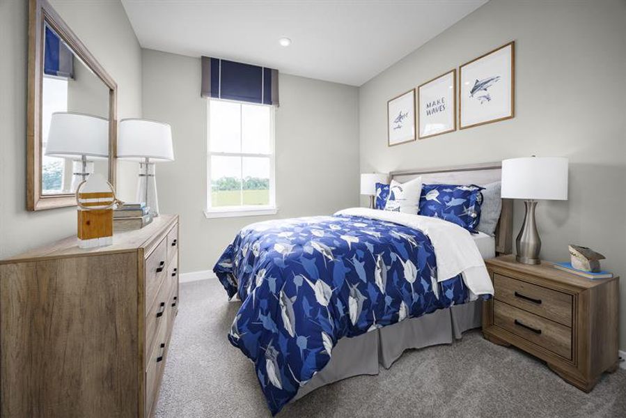 Representative furnished interior of a home built from the Brooks by Ryan Homes in Silver Oaks, Port St. Lucie (Image 11).