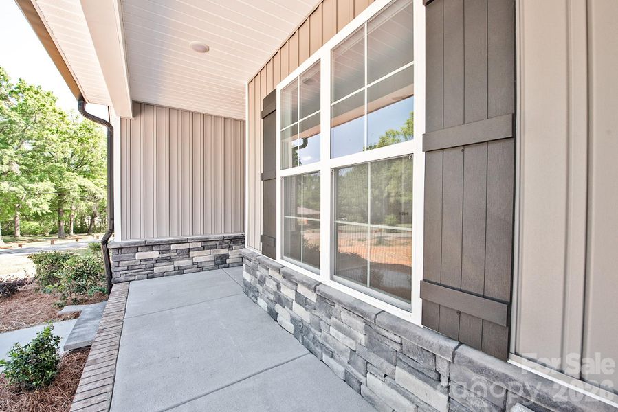 Exterior details and patio area of a home in , Concord (Image 4).