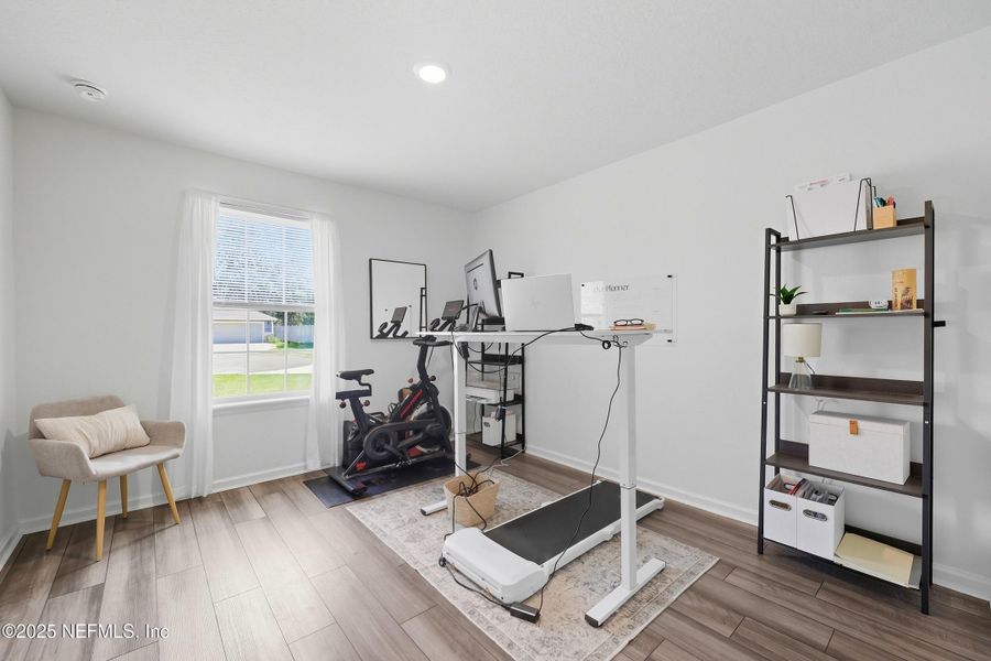 Furnished interior view inside a new home in , Jacksonville (Image 12).