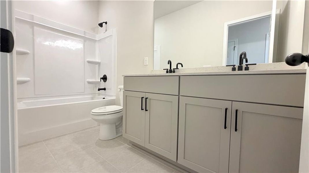 Furnished interior view inside a new home in Wehunt Meadows, Hoschton (Image 4).