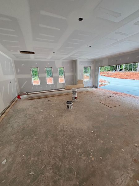 In-progress construction of a new home in White Oaks, The Rock, GA (Image 14).