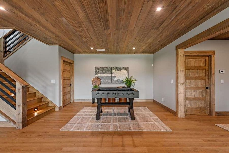 Furnished interior view inside a new home in , Blue Ridge (Image 6).