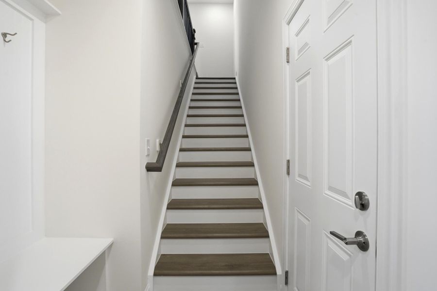 Spacious, unfurnished interior of a new home in Villas at Prestwick, Mooresville (Image 54).