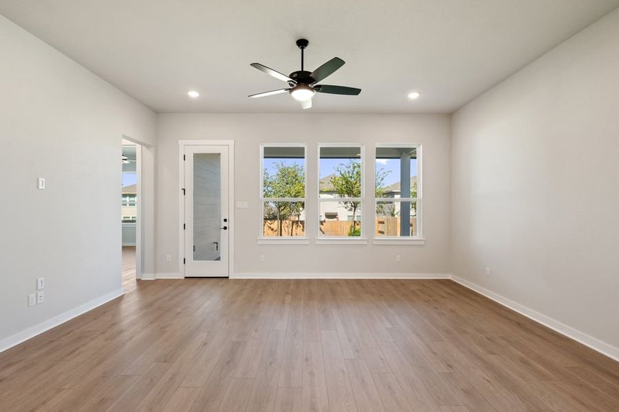 Spacious, unfurnished interior of a new home in Arbor Collection At Park Central, Georgetown (Image 24).