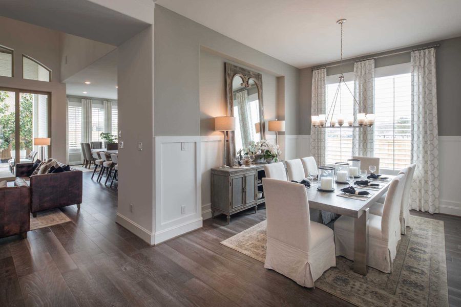 Representative Dining Room - some options shown Representative Dining Room - some options shown