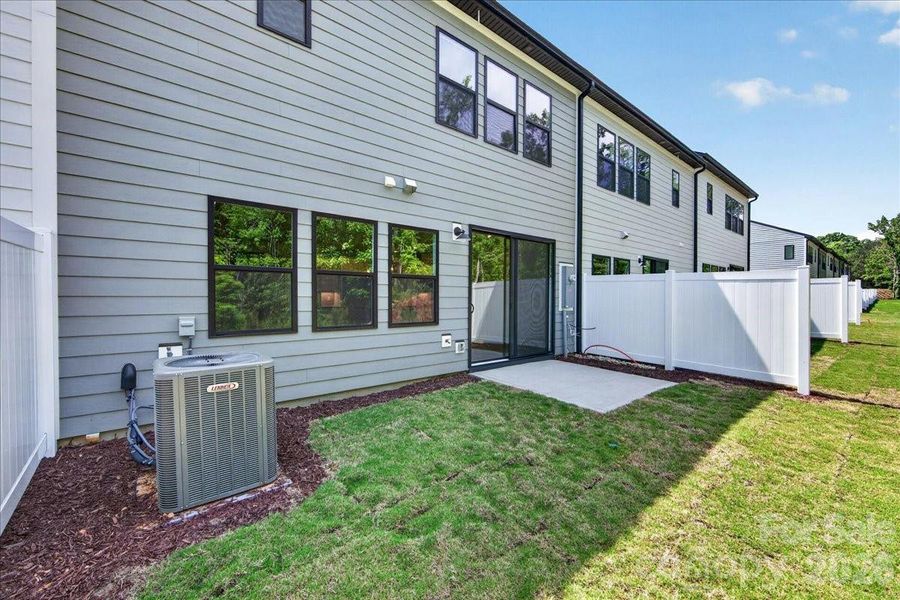 Private extended outdoor living Private extended outdoor living