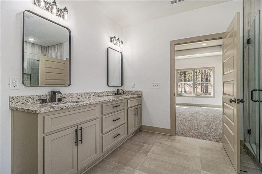 Furnished interior view inside a new home in , Oxford (Image 15).