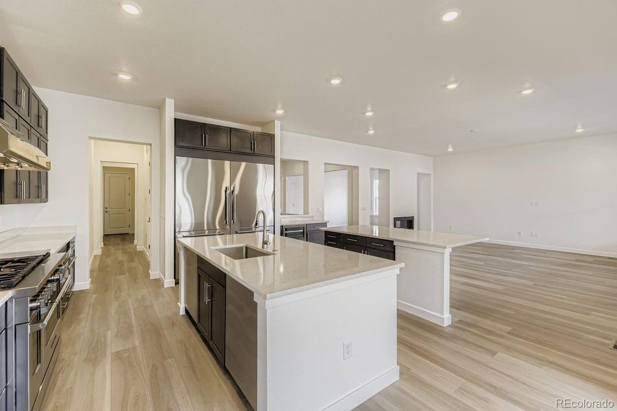 Furnished interior view inside a new home in Macanta: The Legends Collection, Castle Rock (Image 4).