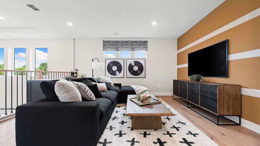 Representative furnished interior of a home built from the Nantucket by Taylor Morrison in Hammock at Two Rivers, Zephyrhills (Image 13).