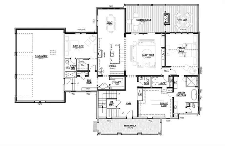 2D floor plan layout of this home in Aster, Milton, GA (Image 3). 2D floor plan layout of this home in Aster, Milton, GA (Image 3).