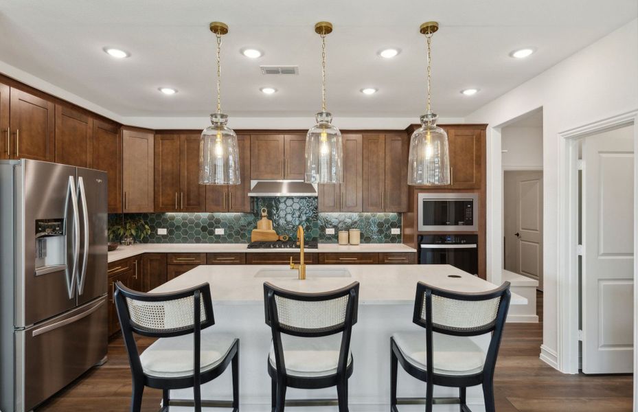 Furnished interior view inside a new home in Wellington, Fort Worth (Image 17).