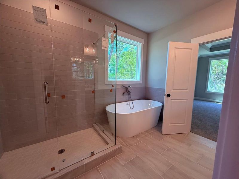 Furnished interior view inside a new home in , Monroe (Image 8).