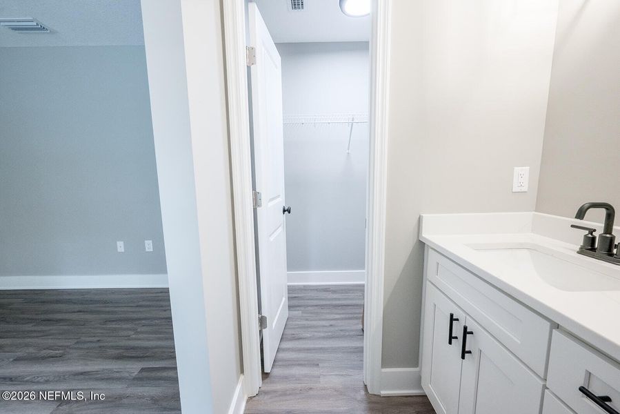 Furnished interior view inside a new home in , Florahome (Image 17).
