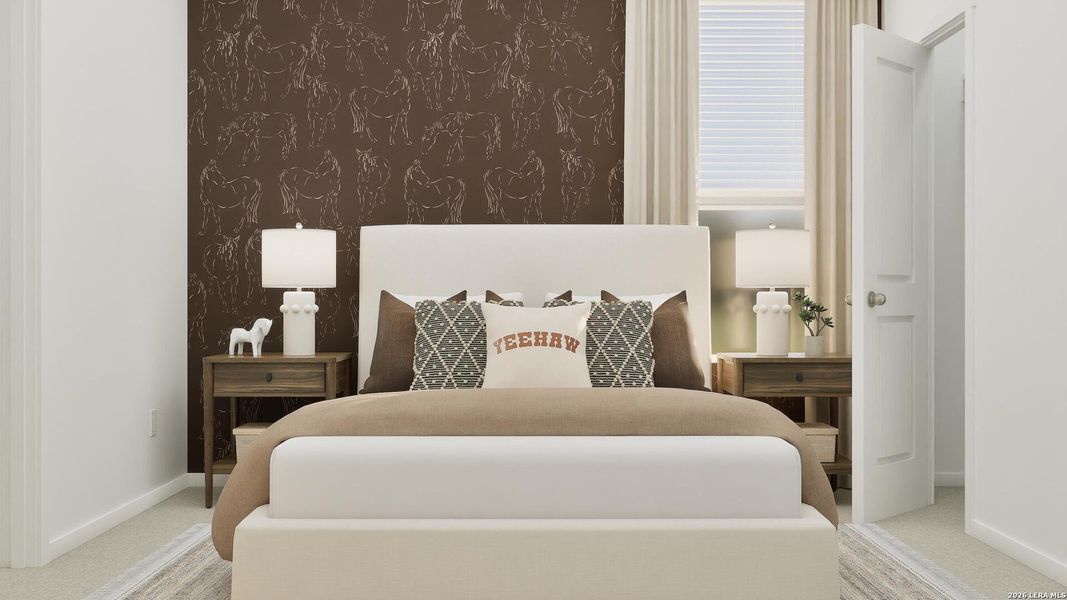 Furnished interior view inside a new home in Stone Garden, Elmendorf (Image 7). Furnished interior view inside a new home in Stone Garden, Elmendorf (Image 7).