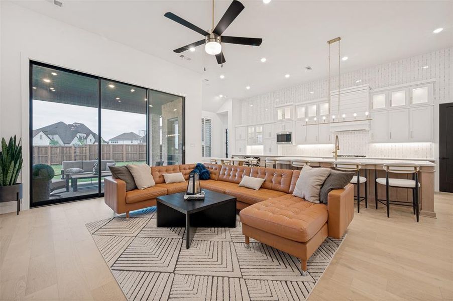 Furnished interior view inside a new home in , Celina (Image 11).