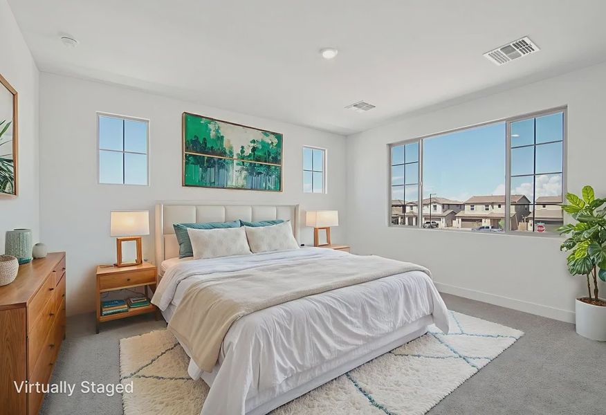 Virtually Staged Primary Bedroom - 9 of 13 Virtually Staged Primary Bedroom - 9 of 13