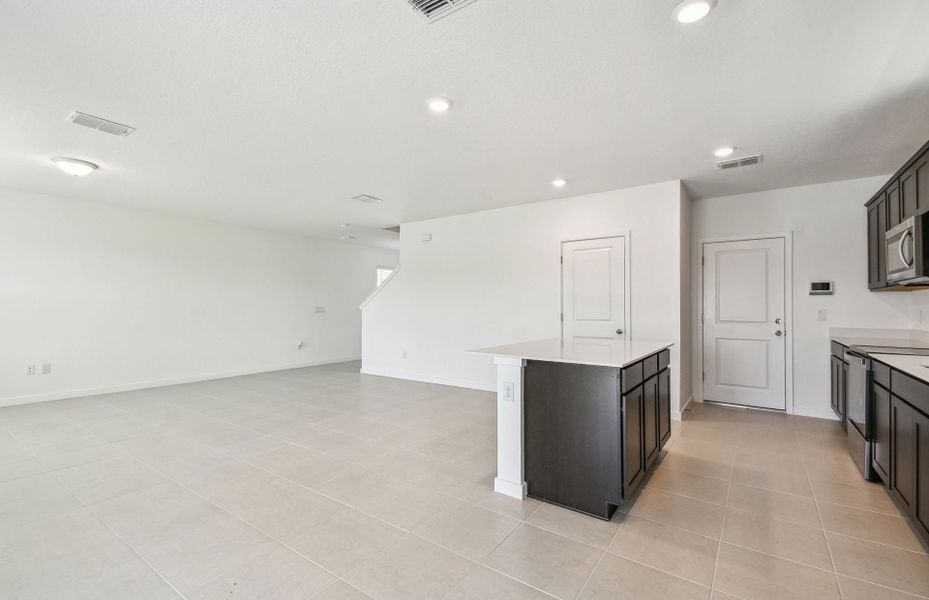 Center Island with Storage