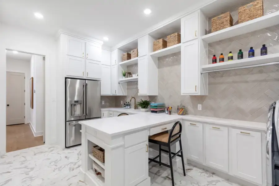 Representative Laundry Room/Craft Room - some options shown