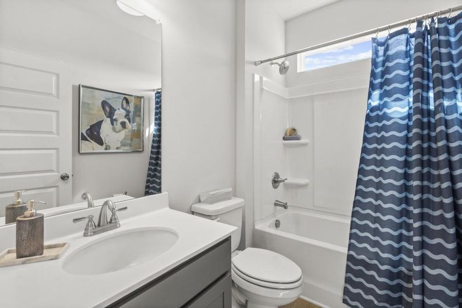 Furnished interior view inside a new home in North Haven, Rome (Image 26).