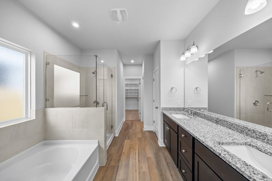 Furnished interior view inside a new home in Hartrick Ranch, Temple (Image 5).