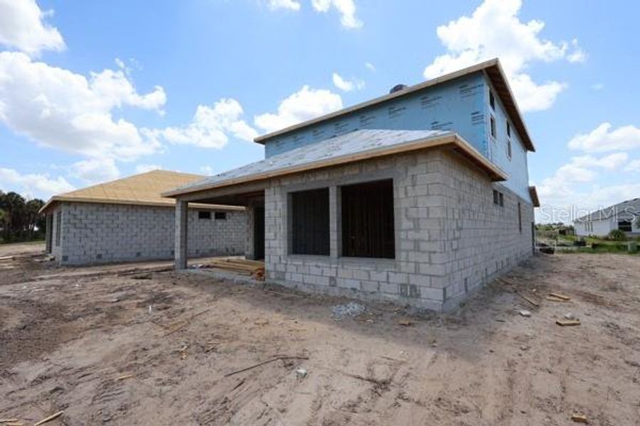 In-progress construction of a new home in North River Ranch – Garden Series, Parrish, FL (Image 10).