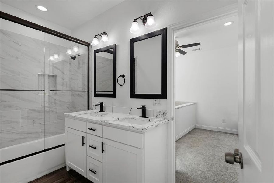 Furnished interior view inside a new home in , Greenville (Image 8).