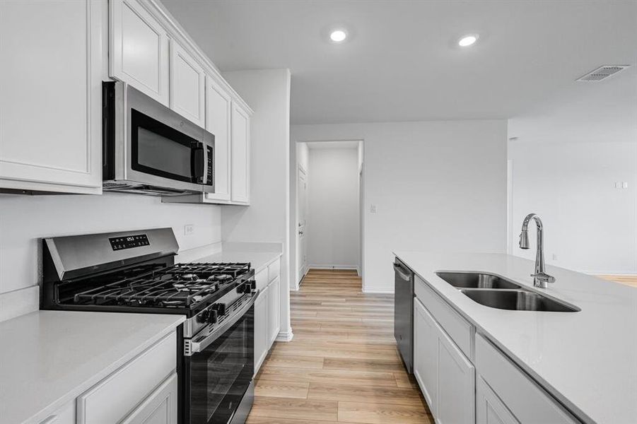 Furnished interior view inside a new home in River Ridge, Crandall (Image 10). Furnished interior view inside a new home in River Ridge, Crandall (Image 10).
