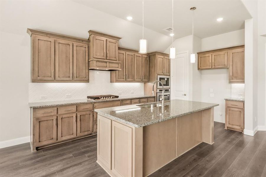 Furnished interior view inside a new home in Creekview Meadows, Pilot Point (Image 14).