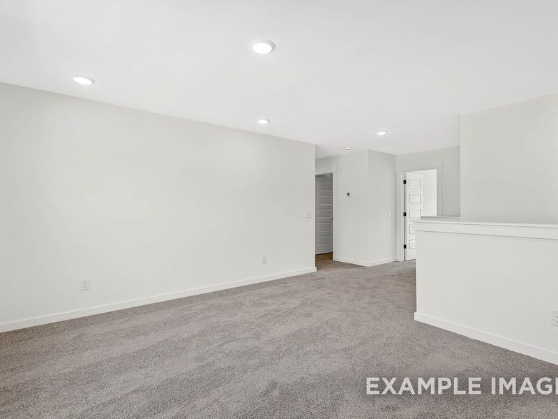 Representative unfurnished interior of a home built from the The Logan A by Davidson Homes LLC in Woods Crossing, Gallatin (Image 25). Representative unfurnished interior of a home built from the The Logan A by Davidson Homes LLC in Woods Crossing, Gallatin (Image 25).