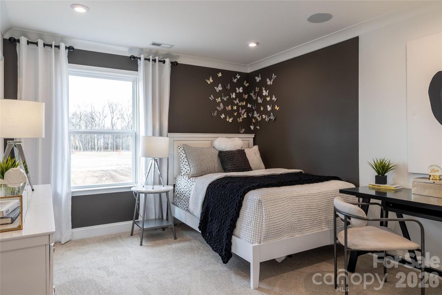 Not actual home. Photos of Riverton plan model home.