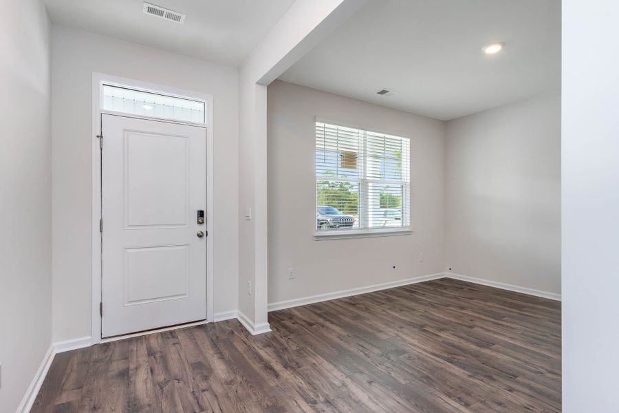Representative unfurnished interior of a home built from the HAYDEN by D.R. Horton in South Haven, Camden (Image 3).