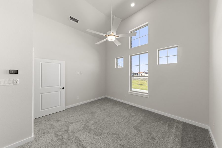 Spacious, unfurnished interior of a new home in Woodbridge Villas, Wylie (Image 22). Spacious, unfurnished interior of a new home in Woodbridge Villas, Wylie (Image 22).