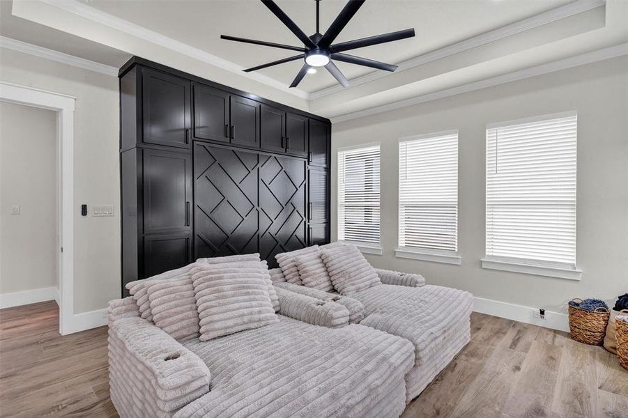 Furnished interior view inside a new home in , Godley (Image 19). Furnished interior view inside a new home in , Godley (Image 19).