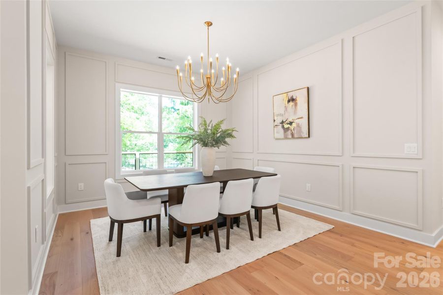 Furnished interior view inside a new home in , Waxhaw (Image 18).