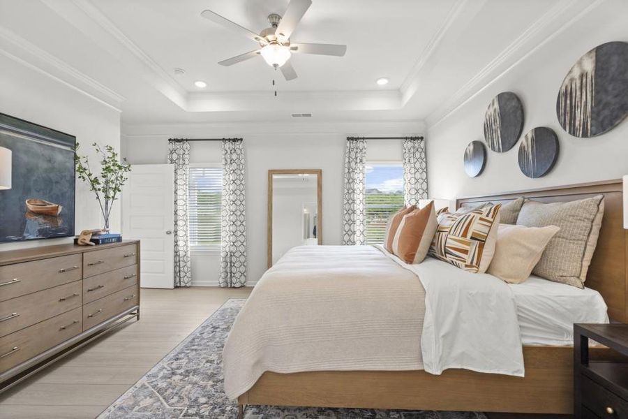 Furnished interior view inside a new home in North Haven, Rome (Image 14).