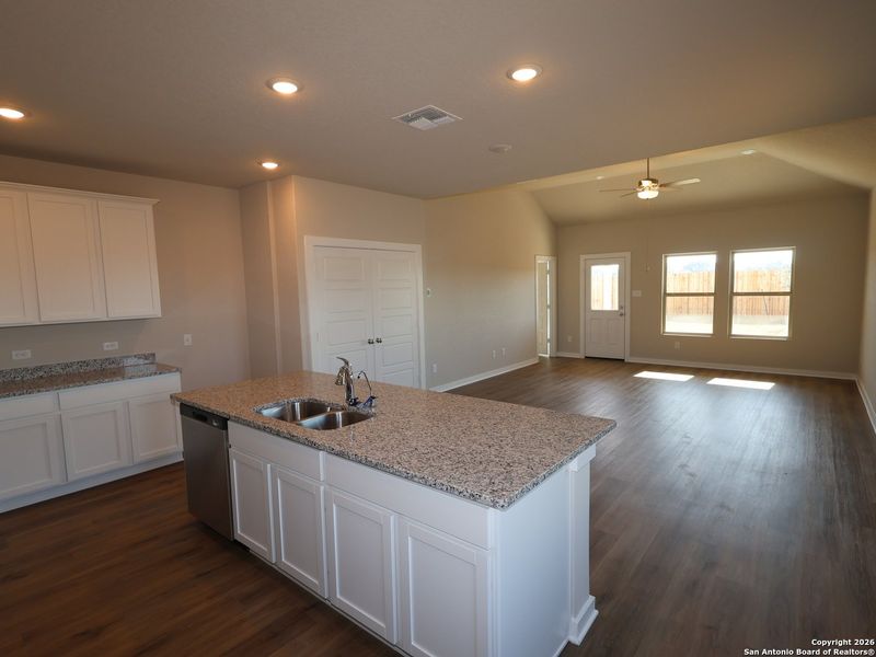 Furnished interior view inside a new home in Winding Brook, San Antonio (Image 11).