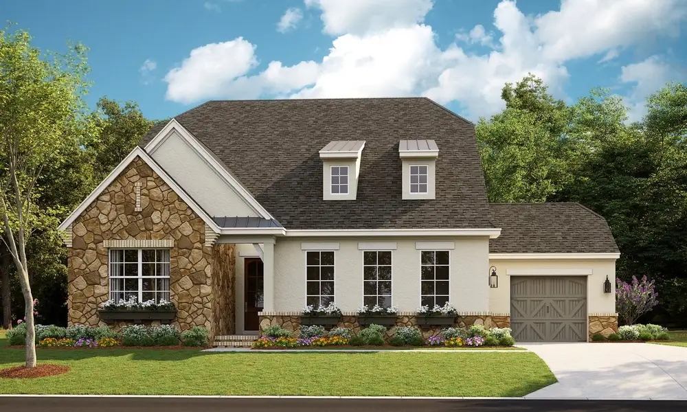 Representative exterior photo of a completed home built from the Balboa by Classica Homes in Riverchase Estates, Lancaster, SC (Image 23).