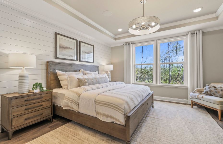 Furnished interior view inside a new home in Waterways, Richmond Hill (Image 18).