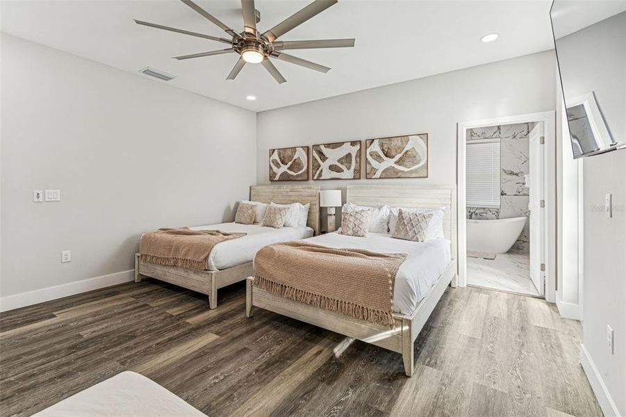 Furnished interior view inside a new home in , Tampa (Image 53).