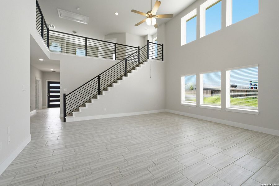 Spacious, unfurnished interior of a new home in Morgan Meadows, San Antonio (Image 28).