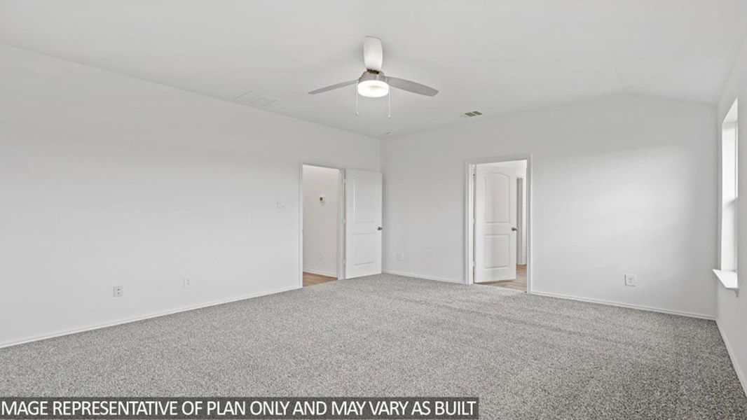 Spacious, unfurnished interior of a new home in Porters Mill, New Caney (Image 22).