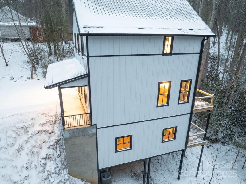 Exterior details and patio area of a home in , Boone (Image 26). Exterior details and patio area of a home in , Boone (Image 26).