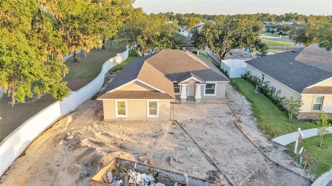 Front exterior of a new home in , Bartow, FL, highlighting curb appeal (Image 19).