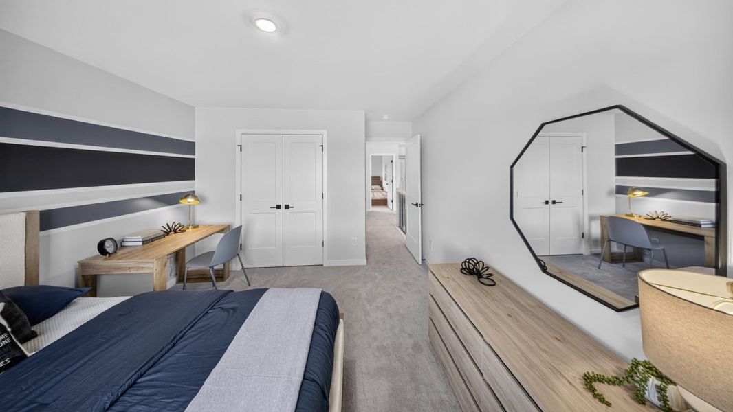 Furnished interior view inside a new home in Westport, York (Image 49).