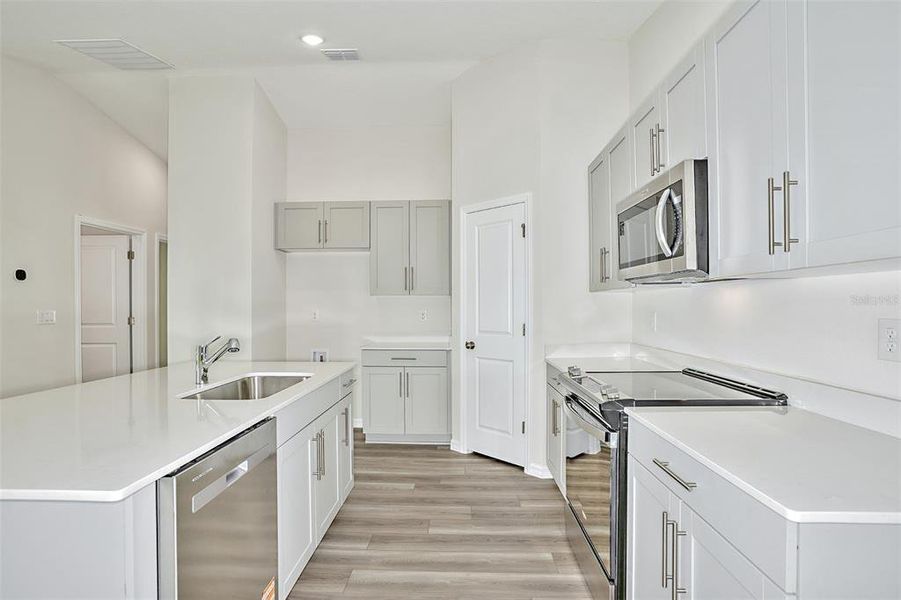 Furnished interior view inside a new home in Crosswinds, Haines City (Image 5).