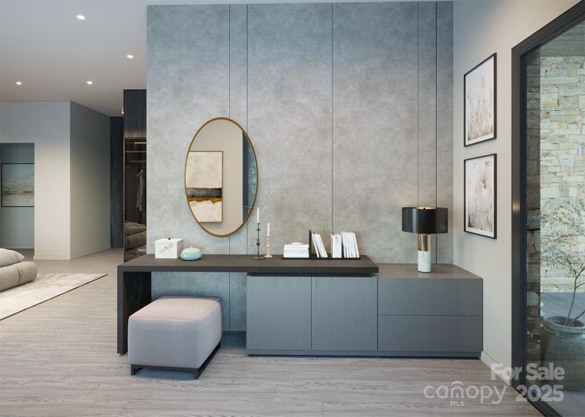 Furnished interior view inside a new home in , Arden (Image 9).