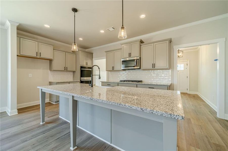 Furnished interior view inside a new home in , Covington (Image 7).