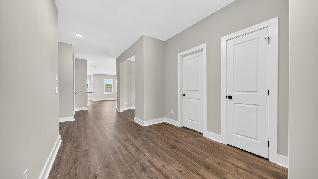 Spacious, unfurnished interior of a new home in McClure Farms, Columbia (Image 17). Spacious, unfurnished interior of a new home in McClure Farms, Columbia (Image 17).