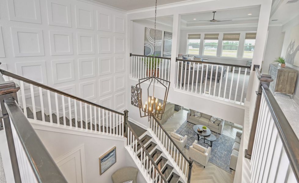 Furnished interior view inside a new home in Middlebourne, St. Johns (Image 35).